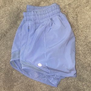 Lululemon Purple Hotty Hot Shorts Size 4, 4 inch inseam